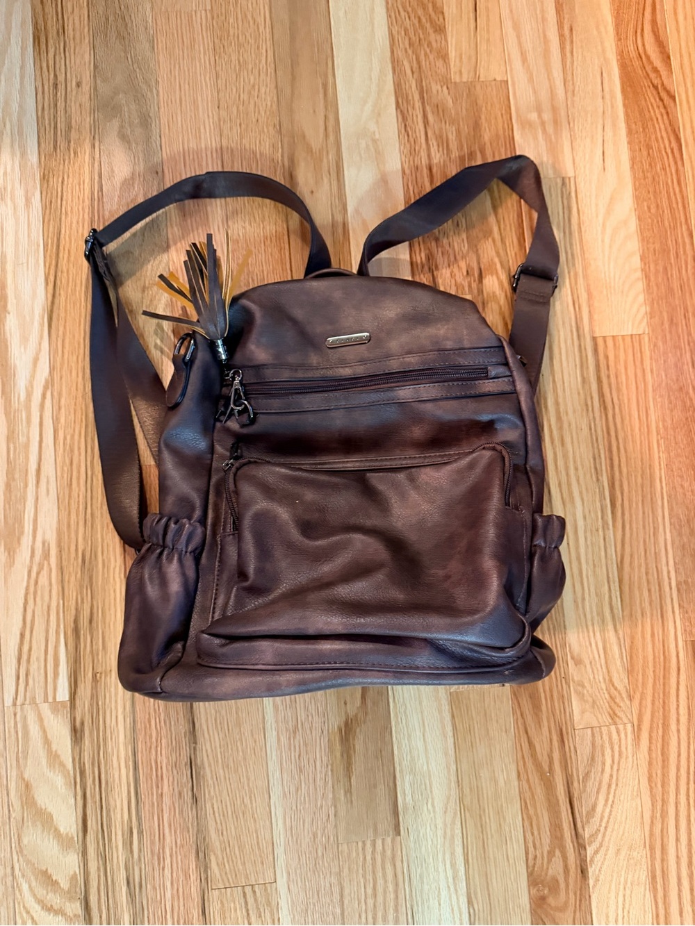 Brown Backpack Bag